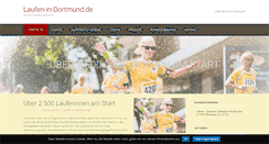 Desktop Screenshot of laufen-in-dortmund.de