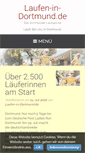 Mobile Screenshot of laufen-in-dortmund.de